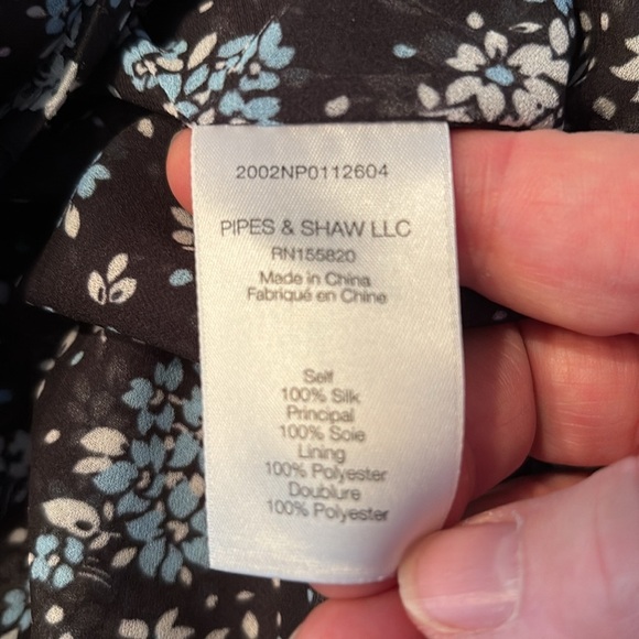 Veronica Beard 100% Silk Wrap Dress. Size 16 - Picture 7 of 7